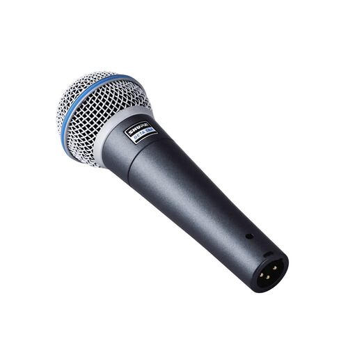 Micrófono Shure Beta 58a Dinámico Supercardioide Negro.