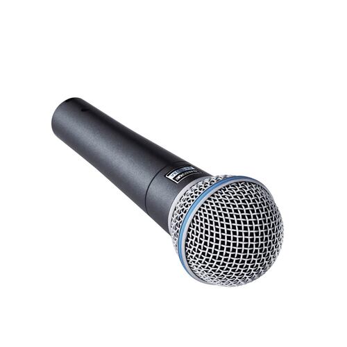 Micrófono Shure Beta 58a Dinámico Supercardioide Negro.