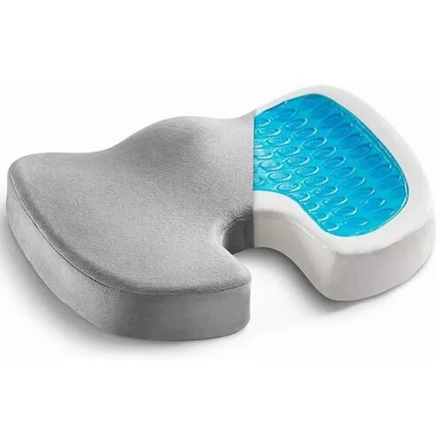 Cojín Gel De Espuma Viscoelástica Para Coxis Para Auto Silla