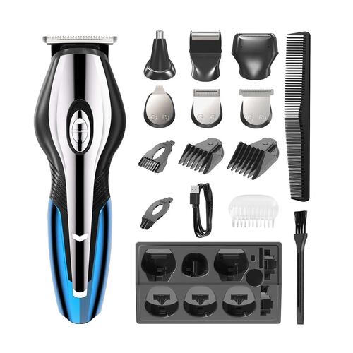 Afeitador Eléctrica Y Barbero Eléctrico 6 En 1 Recargable