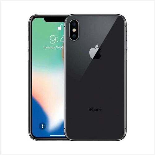 Apple Iphone X Negro 256GB Reacondicionado Grado A + Cargador Para Auto 20W .
