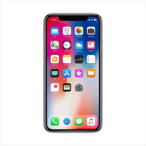 Apple Iphone X Negro 256GB Reacondicionado Grado A + Cargador Para Auto 20W .