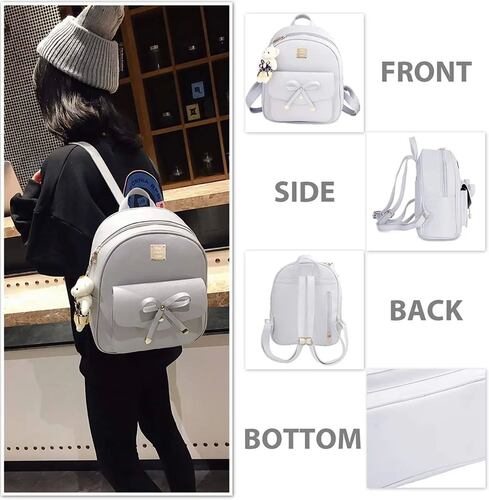 3 Piezas de Bolsas Modernas para Dama  Gris