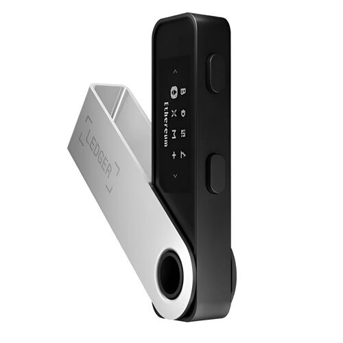 Ledger Nano S Plus Crypto Hardware Wallet (Mate-Negro) - Protege tu cripto, NFT y fichas