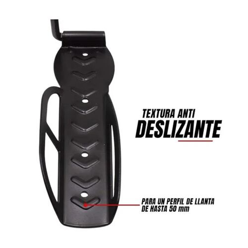 Kit Con 2 Soportes Gancho Para Colgar Bicicletas En La Pared.