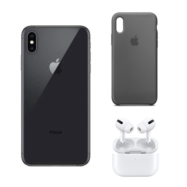 Apple iPhone XS Max 256GB Negro Reacondicionado Grado A .
