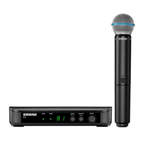 Sistema Inalámbríco Con Micrófono De Mano Shure Blx24/b58.