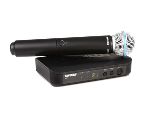 Sistema Inalámbríco Con Micrófono De Mano Shure Blx24/b58.