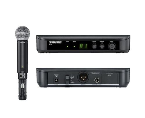 Sistema Inalámbríco Con Micrófono De Mano Shure Blx24/b58.