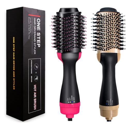 CEPILLO DE AIRE CALIENTE 2 EN 1.