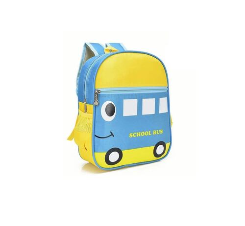 Mochila Infantil Para Pequeños Azul con Amarillo