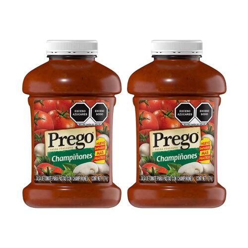 Prego Salsa De Tomate Para Pasta - Champiñones 1.27kg