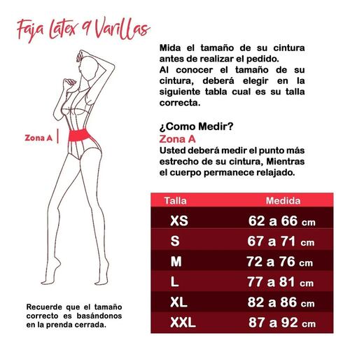 Faja Beige  Colombiana Reductoras De Latex Talla XS