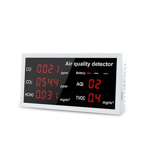 Monitor Detector De Co2 Blanco 