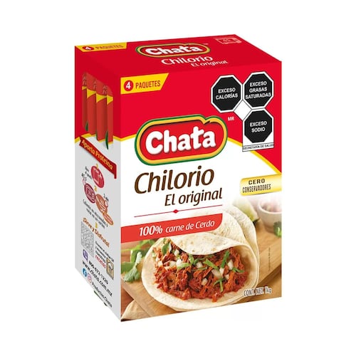 Chilorio de Cerdo La Chata 4 de 250 g