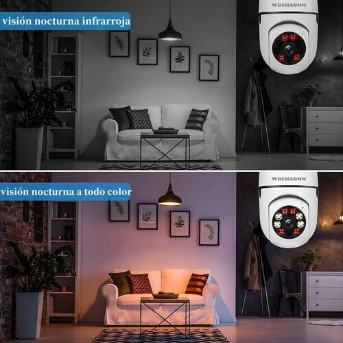 Cámara De Seguridad 1080p Wifi 360º