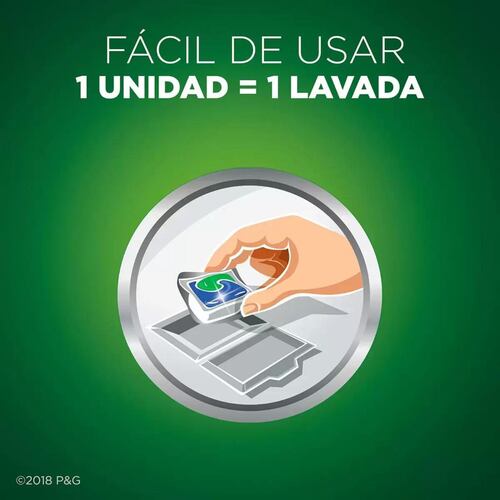 Detergente para Lavavajillas Cascade Platinum 48 Cápsulas
