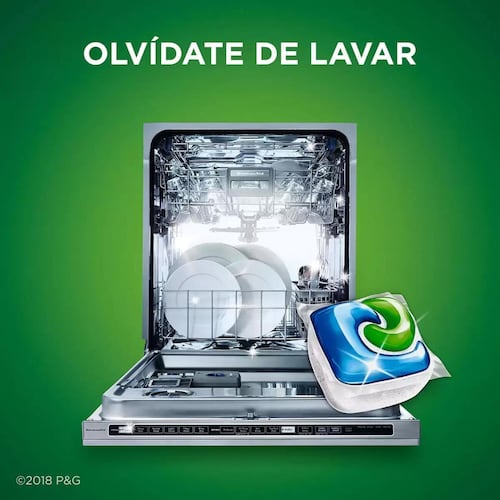 Detergente para Lavavajillas Cascade Platinum 48 Cápsulas