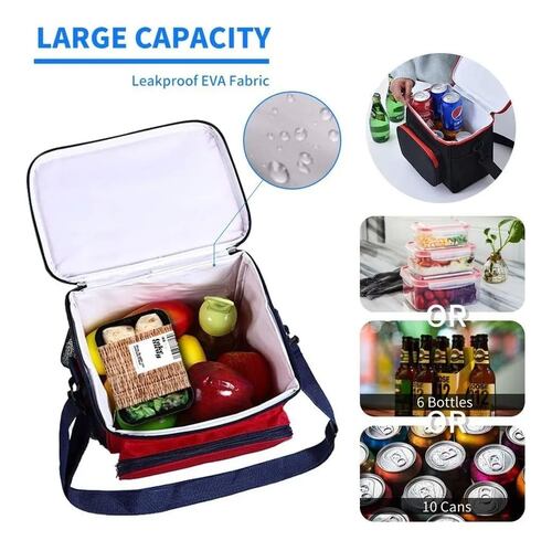 Bolsa  Lonchera Para Almuerzo Portátil  Gris