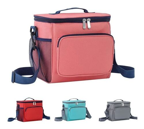 Bolsa  Lonchera Para Almuerzo Portátil  Gris