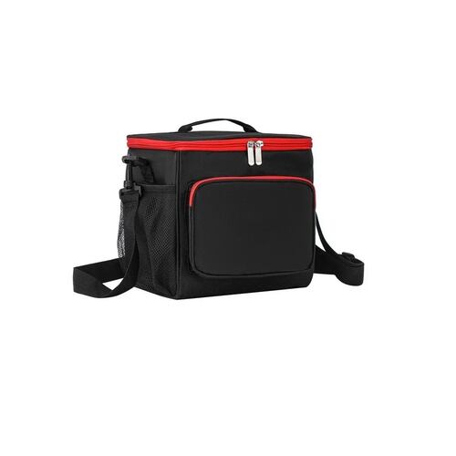 Bolsa  Lonchera Para Almuerzo Portátil Negra