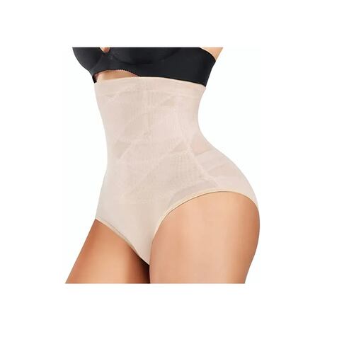 Panty Faja Reductora Calzón Levanta Pompa Beige L