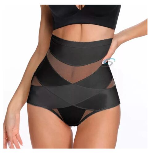 Panty Faja Reductora Calzón Levanta Pompa Negra 2XL
