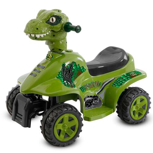  Moto Eléctrica  Montable Prinsel Mini Quad Dinosaurio.