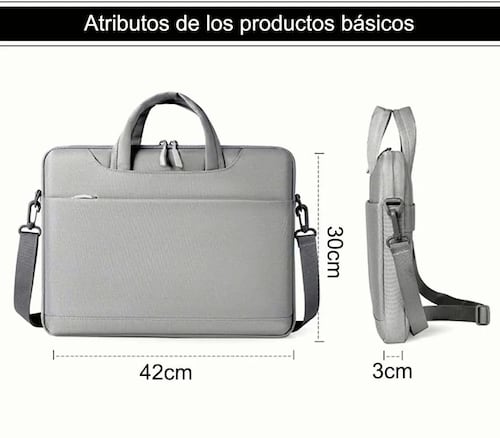 Maletin Porta Laptop 15.6'' Pulgadas Azul