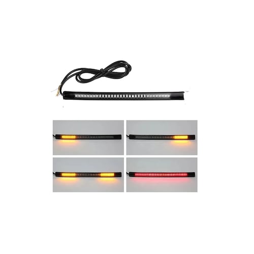 Tira De Led Moto Stop Direccionales Universal 