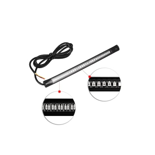 Tira De Led Moto Stop Direccionales Universal 