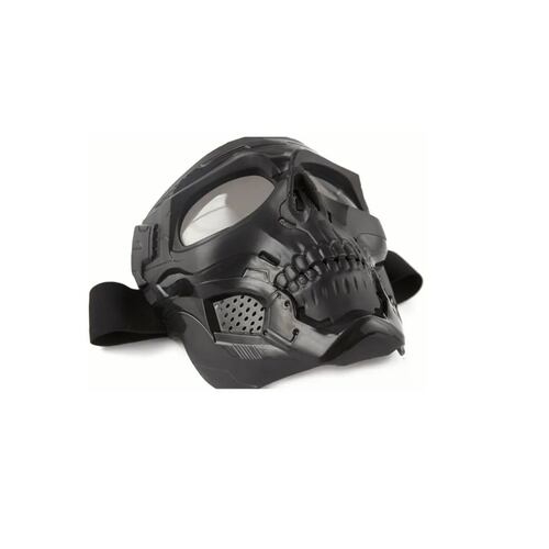 Careta Casco Tactico  Para Gotcha Negro