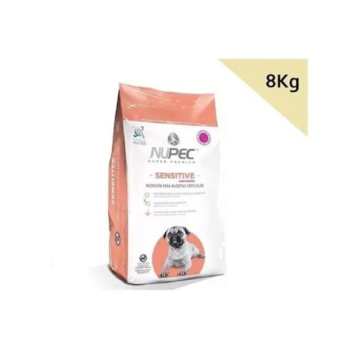 8kg Nupec Alimento Perro Croquetas Sensitive Razas Pequeñas