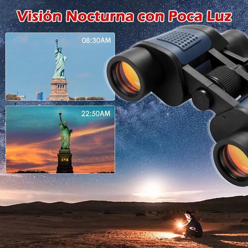 Binoculares Telescopio Visión Nocturna Hd Con Bolsa 10x36