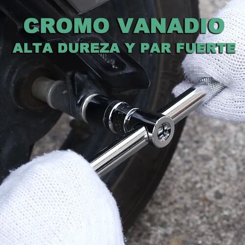 Juego De Herramientas Autocle 108 Pz Con Estuche Dados Verde