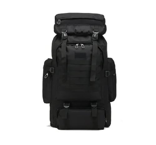 Mochila Táctica Militar 70l Campismo Senderismo Multifuncion