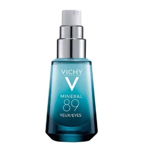 Gel Serum Vichy Mineral 89 fortalecedor y reparador del contorno de ojos día/noche 15mL