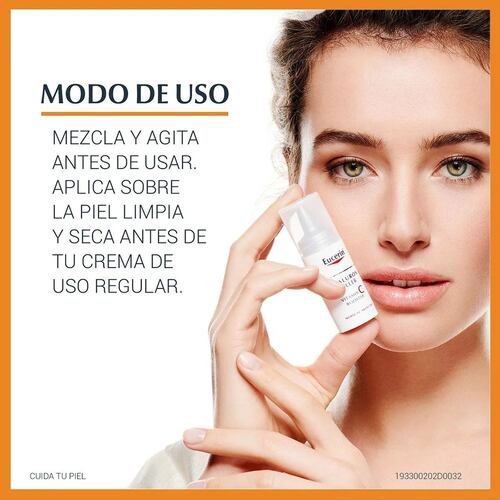 Sérum Eucerin Hyaluronfiller Vitamin C Ácido Hialurónico 8ml