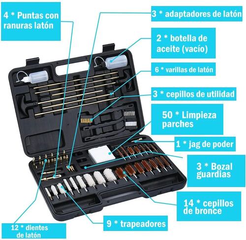 Kit De Limpieza De Rifle Universal Escopeta