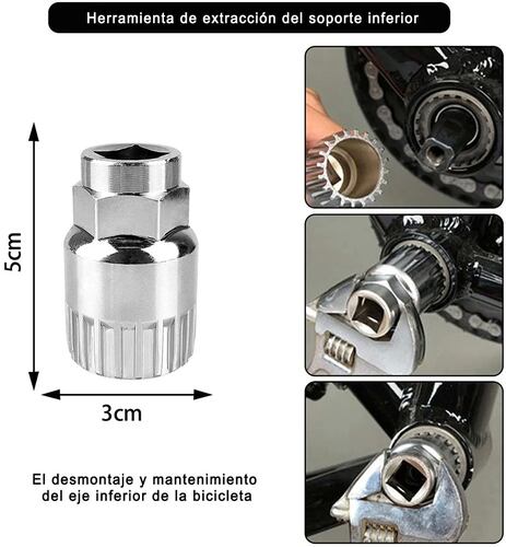 Kit Herramientas Bicicletas Para Corta Cadena De Bicicleta