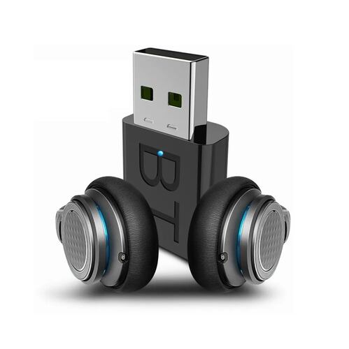 Adaptador Bluetooth 5.0 Usb 2 En 1 Para Pc/tv/auto/hogar