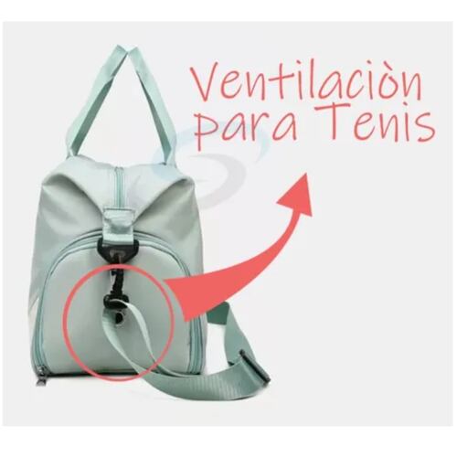 Maleta Deportiva Gym Viaje Bolsa Moda Casual Verde
