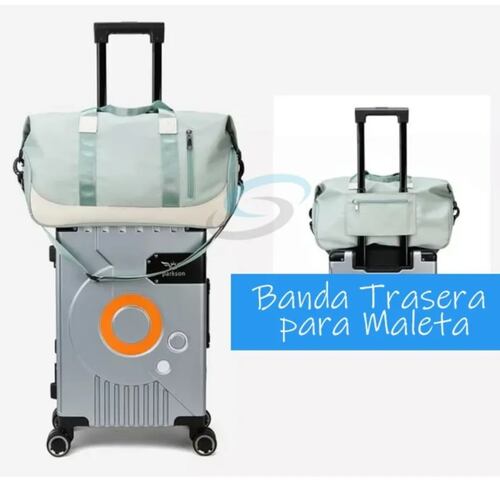Maleta Deportiva Gym Viaje Bolsa Moda Casual Verde