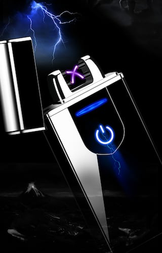 Encendedor ZIPPO plasma doble arco