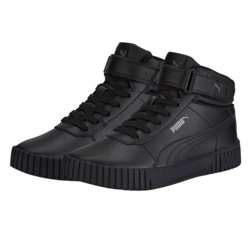 Tenis casual puma carina 2.0 MID negro mujer 385851 01 .