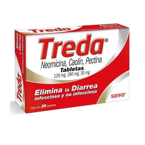 Treda 2 Pack de 20 tabletas c/u.