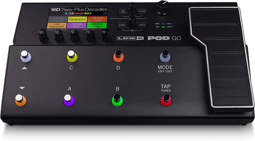Líne 6 Pod Go Pedalera Multi Efectos Guitarra