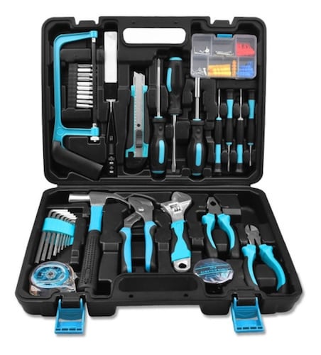 Kit De Herramientas Mecánicas Electricista 100 Piezas