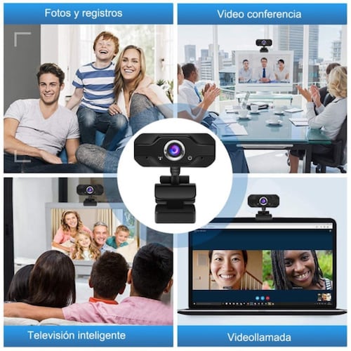 Cámara Web Full Hd 1080p USB Con Micrófono