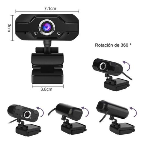 Cámara Web Full Hd 1080p USB Con Micrófono